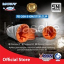 Imatsu's Flexible Duct FD-GM-STEELCLIP 8 Inch 5 Meter Duct Hose Selang