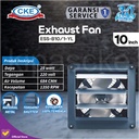 Exhaust Fan CKE Standard Shutter BN 10 Inch Fan Rumah Toilet Eksos