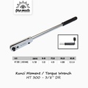 TJAP MATA / CAP MATA Kunci Momen / Torsi / Torque 3/8" DR HT300