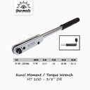 TJAP MATA / CAP MATA Kunci Momen / Torsi / Torque 3/8" DR HT100