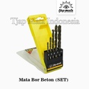TJAP MATA / CAP MATA Mata Bor Beton SET / Drill Bits (5 PCS)