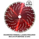 TJAP MATA / CAP MATA Diamond Wheel Laser Welded Multi Purpose 12"