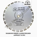 TJAP MATA / CAP MATA Diamond Wheel Laser Welded Asphalt 16"