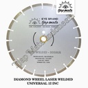 TJAP MATA / CAP MATA Diamond Wheel Laser Welded Universal 12"