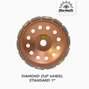 TJAP MATA / CAP MATA Diamond Cup Wheel Standard 7"