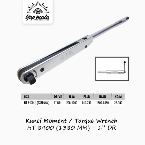 TJAP MATA / CAP MATA Kunci Momen / Torsi / Torque 1" DR HT 8400