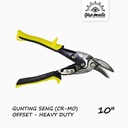 TJAP MATA / CAP MATA Gunting Seng/ Holo/ Baja Ringan 10" Offset H/Duty