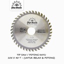TJAP MATA / CAP MATA Gergaji /TCT / TIP SAW 105 X 40T (Belah & Potong)