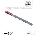 TJAP MATA / CAP MATA Kikir Flat (Halus) 10", Gagang Karet