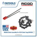 RIDGID 93025 Chain Assy for 3229 Chain Tong 92665 Kunci Pipa Rantai
