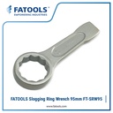 FATOOLS SRW95 Slogging Ring Wrench 95mm Kunci Ring Pukul DIN 7444