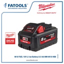 MILWAUKEE M18 HB8 Lithium Battery 8 Ah High Output 18V Cordless Li-ion