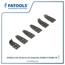 FATOOLS CP500S-TIP Tip Set for 20" Circlip Plier CP500S Tang Snap