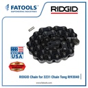 RIDGID 93040 Chain Replacement for 3231 Chain Tong Rantai Kunci Pipa