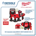 MILWAUKEE M12 Automotive COMBO Impact Wrench Polisher Inflator Socket