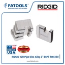 RIDGID 66150 12R Pipe Dies Alloy 2" Mata Senai Pipa