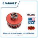 RIDGID 65950 12R Dies Head Complete 1/8" BSPT Kepala Mata Snai Pipa