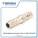 FATOOLS 40PH Nipple Hose 13mm 1/2” Neple Sambungan Selang Kopler