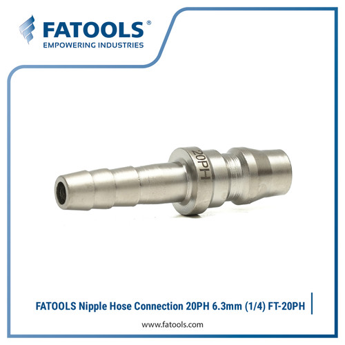 FATOOLS 20PH Nipple Hose 6.3mm 1/4” Plug Kopler Selang Neple Quick