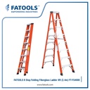 FATOOLS FS4008 Fiber Glass Ladder 8 Step Feet 2.4 m PLN Tangga Lipat