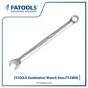 FATOOLS CW08 Metric Combination Wrench 8mm Kunci Ring Pas Spanner