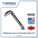 RIDGID 31670 Hook Jaw for 18" Pipe Wrench Kunci Pipa 31025