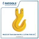 WALES Clevis Grab Hook 3/8" WLL 3.2T WA-TH28-3/8 Gancu