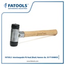 FATOOLS Interchangeable PU Head Hammer d. 30mm Palu