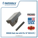 RIDGID 31675 Heel Jaw with Pin for Pipe Wrench 18 31025 Spare Part