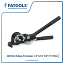 FATOOLS TT456 Tri Bender Tube 1/4 5/16 3/8 Pembengkok Pipa AC 3 In 1