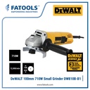 DEWALT DW810B-B1 Mesin Gerinda 4" 100mm 710W Small Angle Grinder