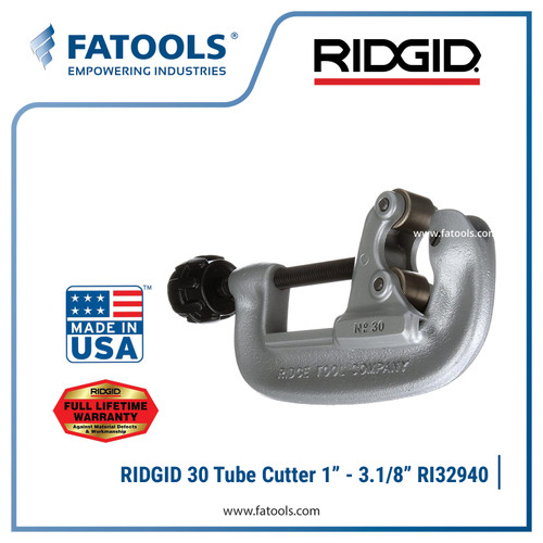 RIDGID 32940 30 Tube and Conduit Cutter 1"- 3.1/8"