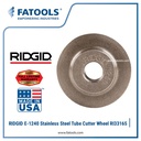 RIDGID 33165 E1240 Stainless Steel Tube Cutter Wheel