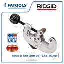 RIDGID 32930 20 Tube Cutter 5/8" - 2.1/8"