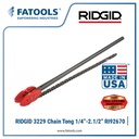 Ridgid 92655 3229 Double End Chain Tongs 1/4" to 2.1/2"