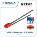 Ridgid 92680 3235 Double End Chain Tongs 1.5" to 8"