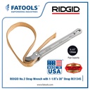 RIDGID 31345 No. 2 Strap Wrench with 30" Strap