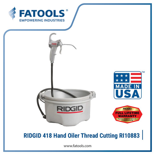 RIDGID 10883 418 Hand Oiler Tangki Minyak Thread Cutting Oil