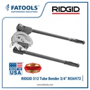 Ridgid 36972 312 Tube Bender 3/4"