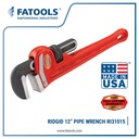 Ridgid 31015 Heavy Duty Straight Pipe Wrench Kunci Pipa 12"