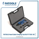 FATOOLS FT-T03C-5D Cable Crimping Tool Kit Tang