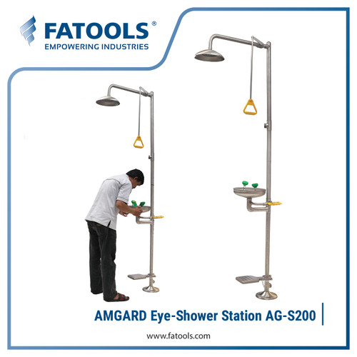 FATOOLS AG-S200 Emergency Eye Shower Station Alat Cuci Mata Kimia
