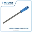 FATOOLS FT-FT200 Triangle File 8" Kikir Segitiga