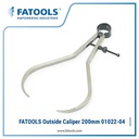 FATOOLS 01022-04 Outside Caliper 200 mm 8" Jangka Luar