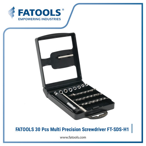FATOOLS SDS-H1 30 Pcs S2 Multi Precision Screwdriver Obeng Kacamata