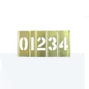 FATOOLS BS0006N - NUMBER STENCIL SIZE 6"