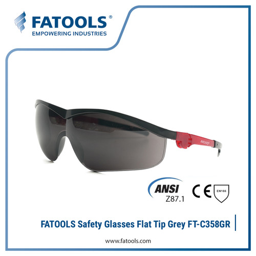 FATOOLS C358GR - SAFETY GLASSES LENS GREY