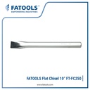 FATOOLS FC250 Flat Chisel 10" Pahat Baja Gepeng