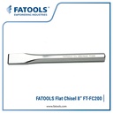 FATOOLS FC200 Flat Chisel 8" Pahat Baja Gepeng