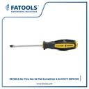 FATOOLS SDFH100 - GO-THRU SCREWDRIVER TIP FLAT SCREWDRIVER 1x5x100